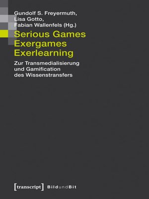 cover image of Serious Games, Exergames, Exerlearning